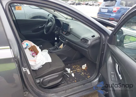 2018 Hyundai Elantra Gt from USA, damaged, VIN KMHH35LE7JU081020